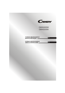 Manual de uso Candy CMXG 22DS Microondas