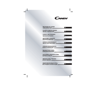 Manual de uso Candy MIC 201 EX Microondas