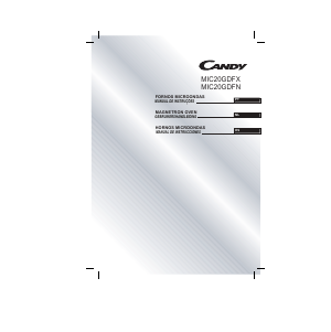 Handleiding Candy MIC 20G DFX Magnetron