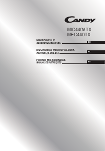 Instrukcja Candy MIC 440 VTX Kuchenka mikrofalowa