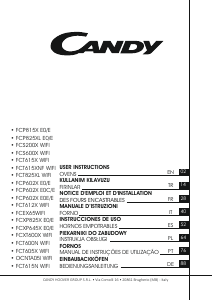 Kullanım kılavuzu Candy FCP602X E0 /E/1 Fırın