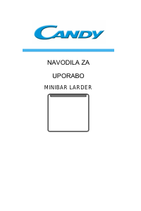 Priročnik Candy CFL 050 EN Hladilnik