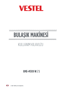 Kullanım kılavuzu Vestel BME-M309 S Bulaşık makinesi