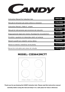 Manual Candy CIES642MCTT Placa