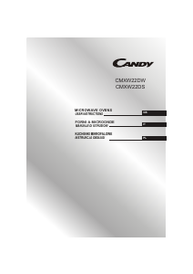 Instrukcja Candy CMXW 22 DS Kuchenka mikrofalowa