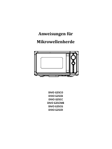 Handleiding Candy DIVO G25CG Magnetron