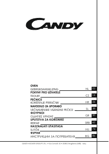 Priručnik Candy FCT605X WIFI Pećnica