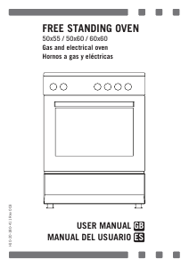 Manual de uso Candy CGE656MW/E Cocina