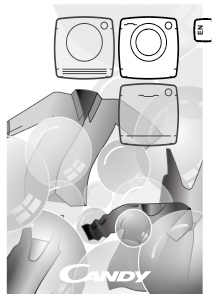 Manual Candy ROW 4854DWME/1-S Washer-Dryer