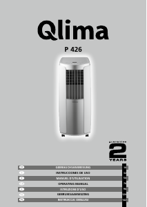 Manual de uso Qlima P 426 Aire acondicionado