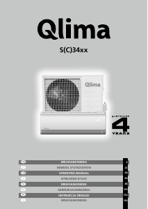 Handleiding Qlima SC 3425 Airconditioner