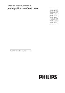Manual Philips 32PFL5615D Televisor LED