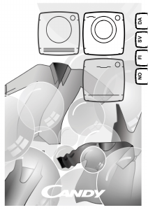 Brugsanvisning Candy RO41274DWMCE/1-S Vaskemaskine