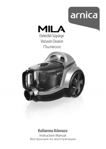 Manual Arnica ET14440 Mila Vacuum Cleaner