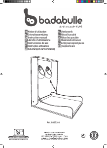 Instrukcja Badabulle B035200 Stół do przewijania
