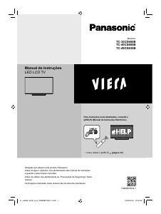 Manual Panasonic TC-40CS600B Televisor LED