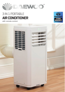 Manual Daewoo COL1319 Air Conditioner
