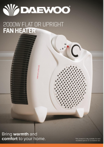 Manual Daewoo HEA1139 Heater