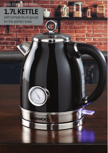 Manual Daewoo SDA1775 Kettle