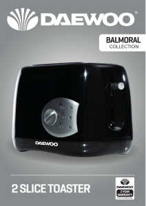 Handleiding Daewoo SDA1710 Broodrooster