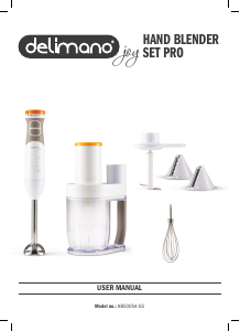 Decipher Wrongdoing Far away Manual Delimano HB5005A-GS Hand Blender