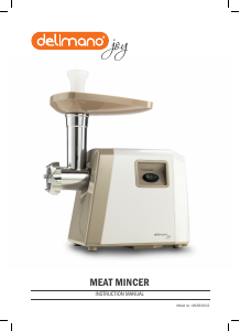 Manual Delimano MG5849-GS Meat Grinder