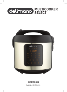 Manual Delimano MB-RS5010W3 Multicooker