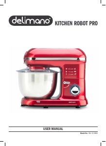 Manual Delimano SM-1519BM Stand Mixer