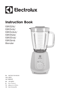 Manual Electrolux EBR3526 Blender