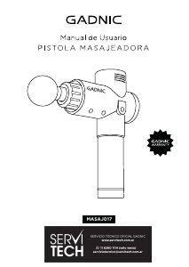 Manual de uso Gadnic MASAJ017 Masajeador