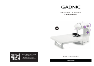 Manual de uso Gadnic MAQCOS12 Máquina de coser