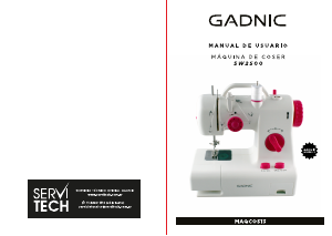 Manual de uso Gadnic MAQCOS13 Máquina de coser