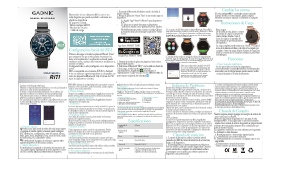 Manual de uso Gadnic REL00181 Smartwatch