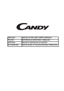 Návod Candy CPY5MBG Digestor