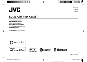 Brugsanvisning JVC KD-X372BT Bilradio