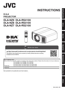 Handleiding JVC DLA-NZ8 Beamer