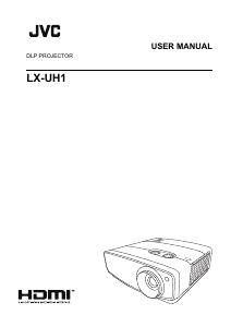 Manual JVC LX-UH1B Projector