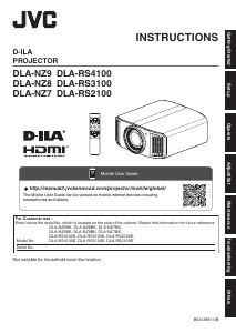 Manual JVC DLA-NZ7 Projector
