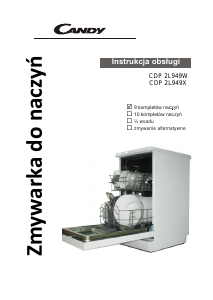 Instrukcja Candy CDP 2L949W Zmywarka