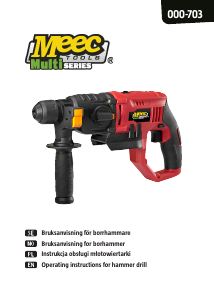 Handleiding Meec Tools 000-703 Boorhamer