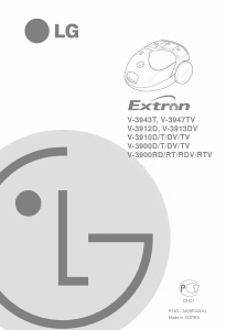 Εγχειρίδιο LG V-3910D Ηλεκτρική σκούπα