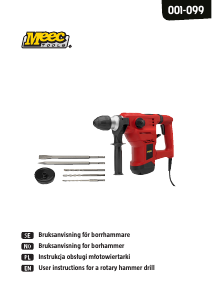 Handleiding Meec Tools 001-099 Boorhamer