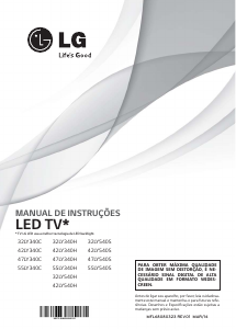 Manual LG 32LY340C Televisor LED