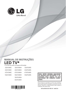 Manual LG 32LY340H Televisor LED