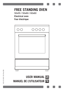 Mode d’emploi Candy CCEM513NW/E Cuisinière