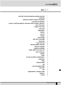 Manuale Ketron SD1 Tastiere digitale