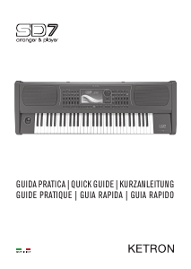 Manual Ketron SD7 Digital Keyboard