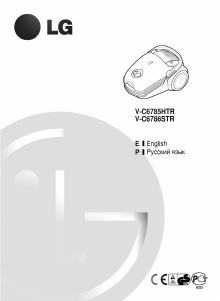 Handleiding LG V-C6786STR Stofzuiger