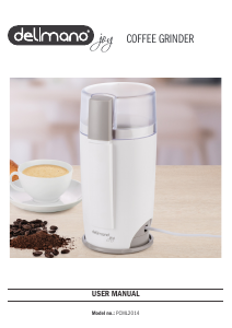Manual Delimano PCML2014 Coffee Grinder