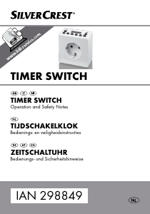 Manual SilverCrest IAN 298849 Time Switch